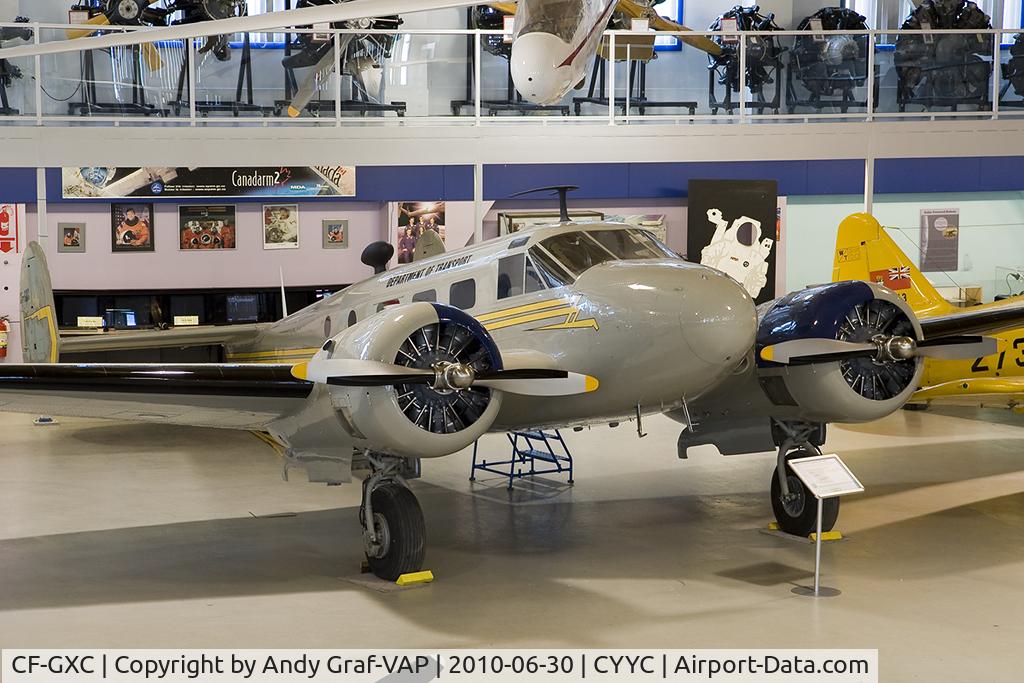 CF-GXC, Beech D18S C/N A-547, Canada Air Force Beech 18