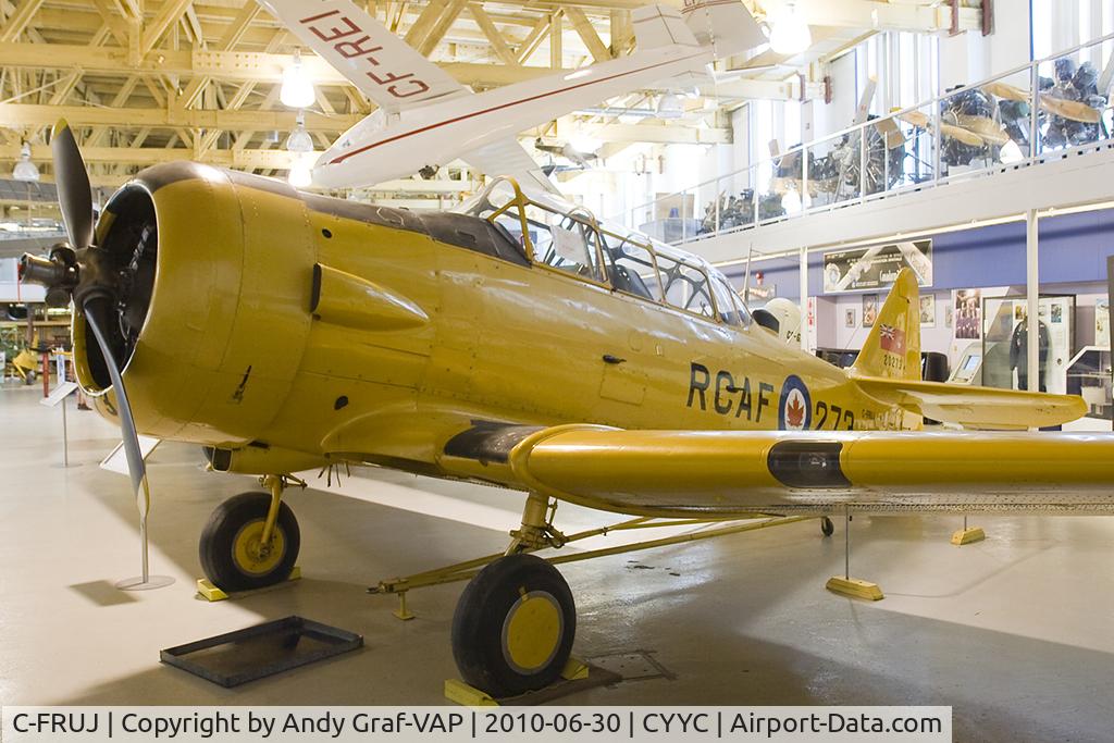 C-FRUJ, 1952 Canadian Car & Foundry T-6 Harvard Mk.4 C/N CCF4-64, Canada Air Force Harvard