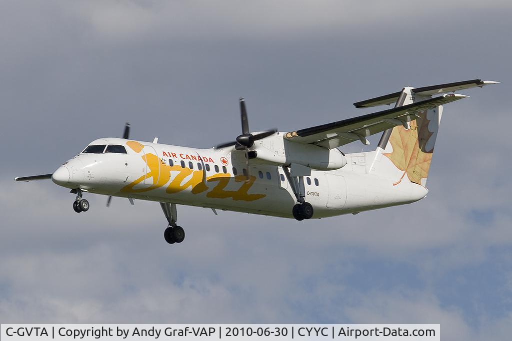 C-GVTA, 1989 De Havilland Canada DHC-8-301 Dash 8 C/N 190, JAZZ DHC 8-300