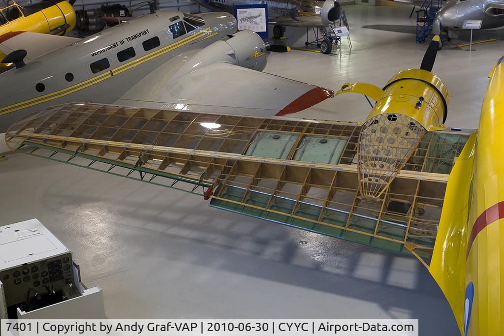 7401, Avro 652A Anson II Replica C/N From spares, Canada Air Force Anson MKII
