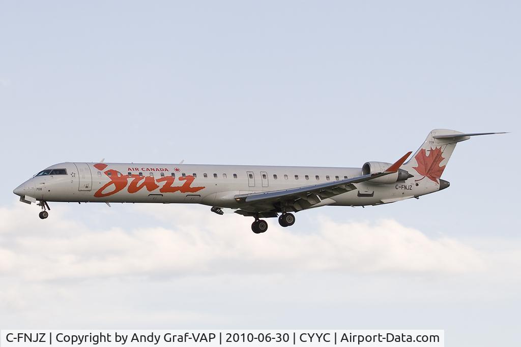 C-FNJZ, 2005 Canadair CRJ-705ER (CL-600-2D15) Regional Jet C/N 15046, JAZZ CRJ900