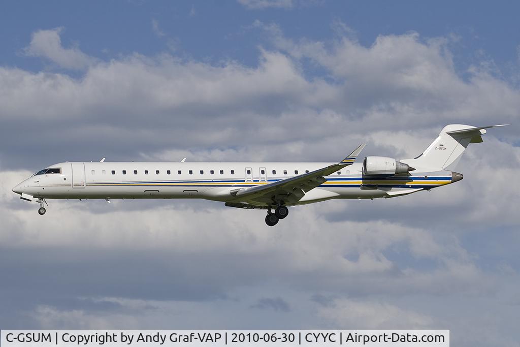 C-GSUM, 2008 Bombardier CRJ-900 (CL-600-2D24) C/N 15158, CRJ900