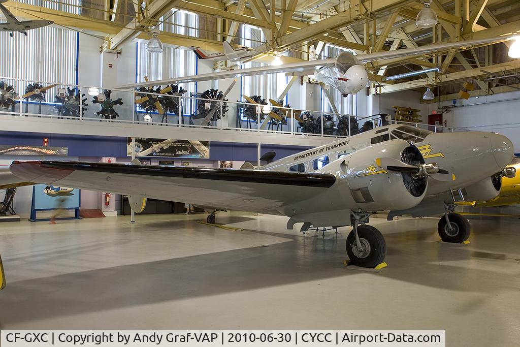 CF-GXC, Beech D18S C/N A-547, Canada Air Force Beech 18