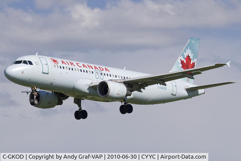C-GKOD, 2002 Airbus A320-214 C/N 1864, Air Canada A320