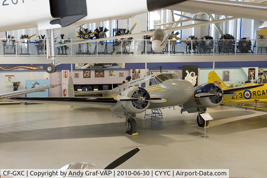 CF-GXC, Beech D18S C/N A-547, Canada Air Force Beech 18