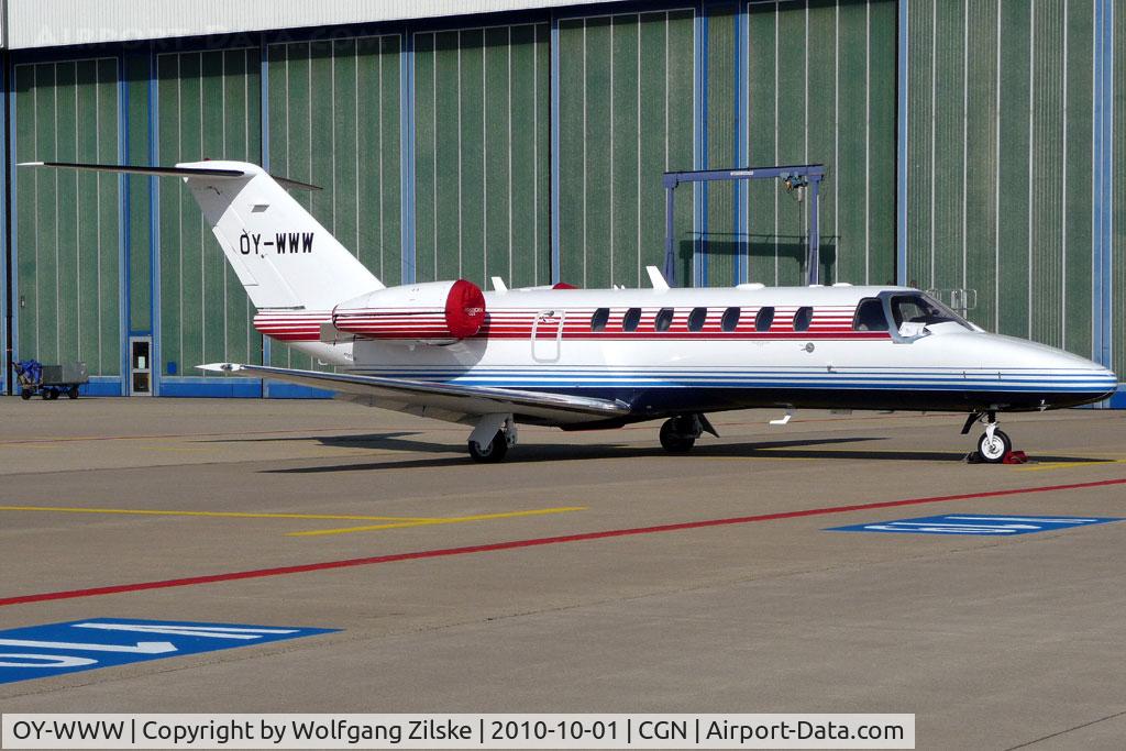 OY-WWW, 2007 Cessna 525B Citationjet CJ3 C/N 525B-0194, visitor