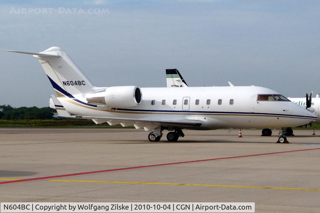 N604BC, 2003 Bombardier Challenger 604 (CL-600-2B16) C/N 5563, visitor