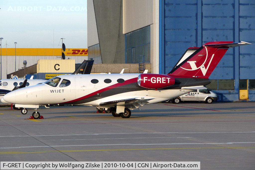 F-GRET, 2008 Cessna 510 Citation Mustang Citation Mustang C/N 510-0141, visitor