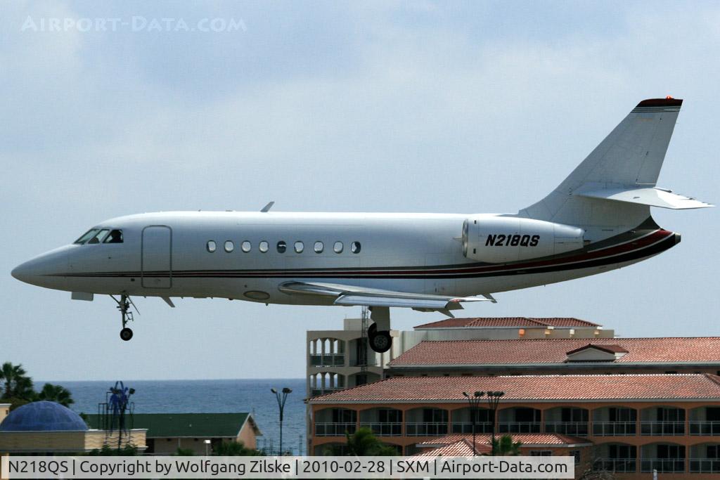 N218QS, 2000 Dassault Falcon 2000 C/N 118, visitor