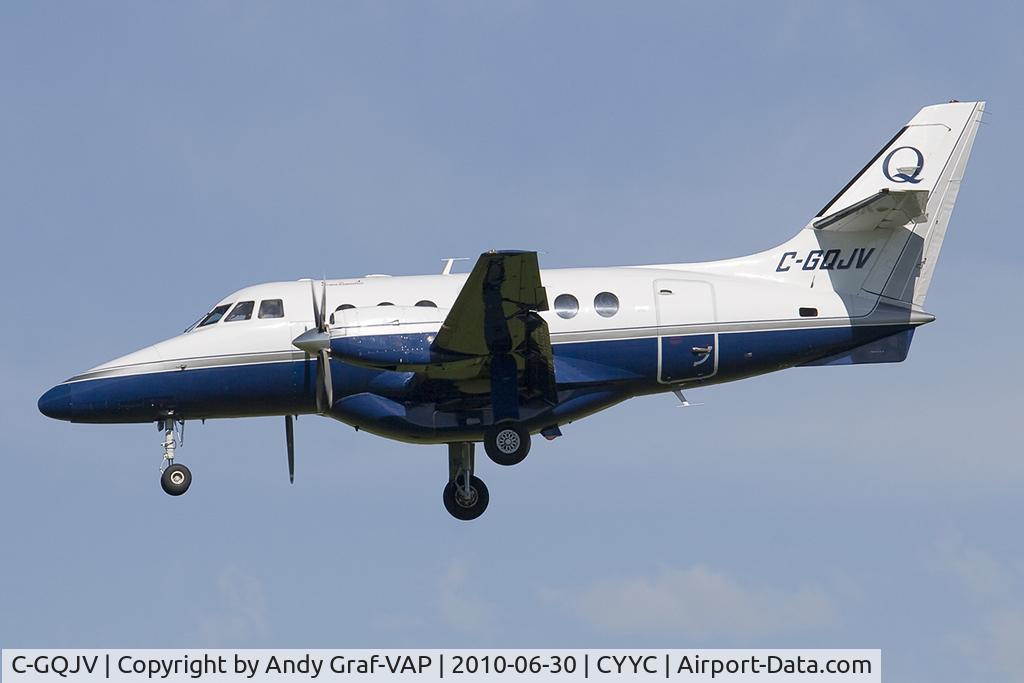 C-GQJV, 1990 British Aerospace BAe-3201 Jetstream C/N 896, Q Jets Aviation J32