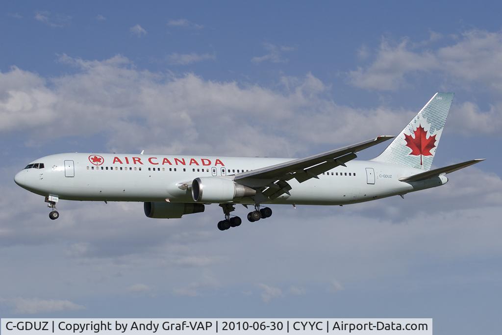C-GDUZ, 1991 Boeing 767-38E C/N 25347, Air Canada 767-300