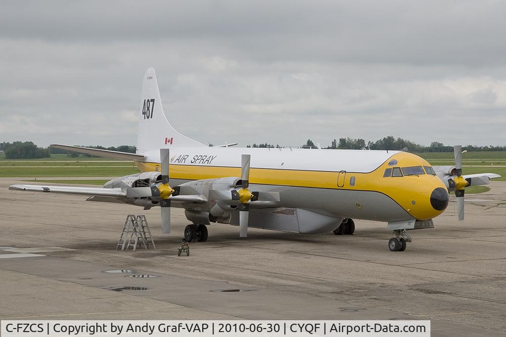 C-FZCS, 1959 Lockheed L-188A(F) Electra C/N 1060, Air Spray L-188