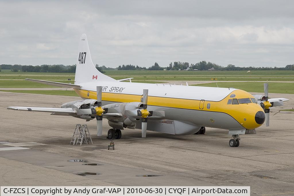 C-FZCS, 1959 Lockheed L-188A(F) Electra C/N 1060, Air Spray L-188