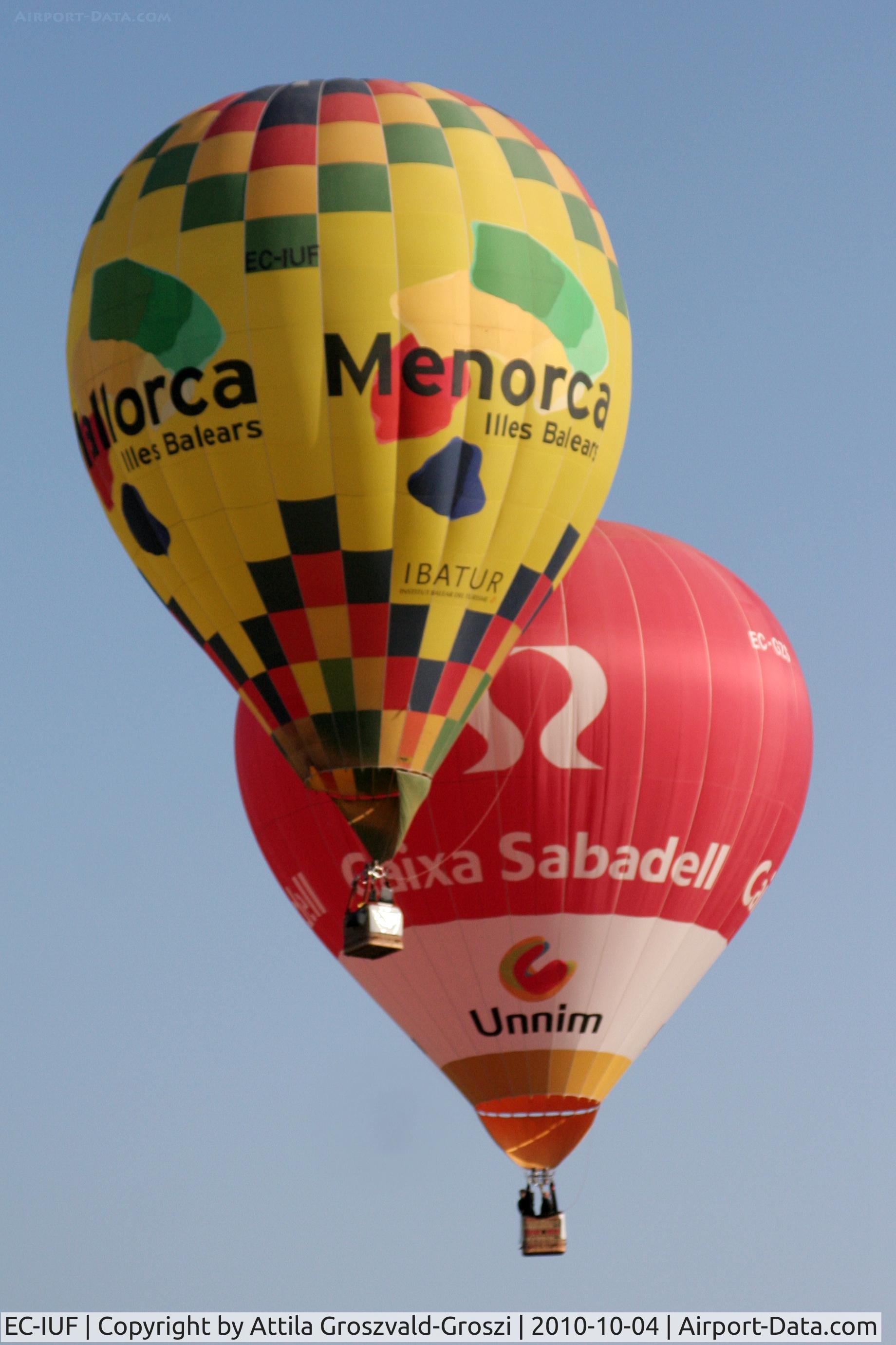 EC-IUF, 2004 UltraMagic M-65C C/N 65/128, 19th World Hot Air Balloon Championship, Debrecen-Hungary