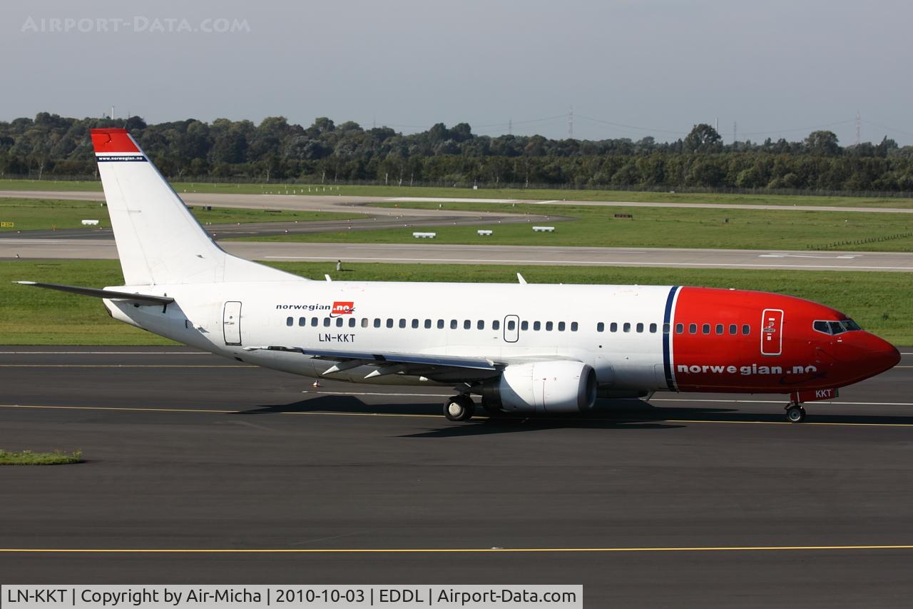 LN-KKT, 1994 Boeing 737-3L9 C/N 27336, Norwegian Air, Boeing 737-3L9, CN: 27336/2587