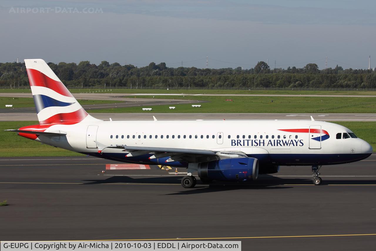 G-EUPG, 2000 Airbus A319-131 C/N 1222, British Airways, Airbus A319-131, CN: 1222