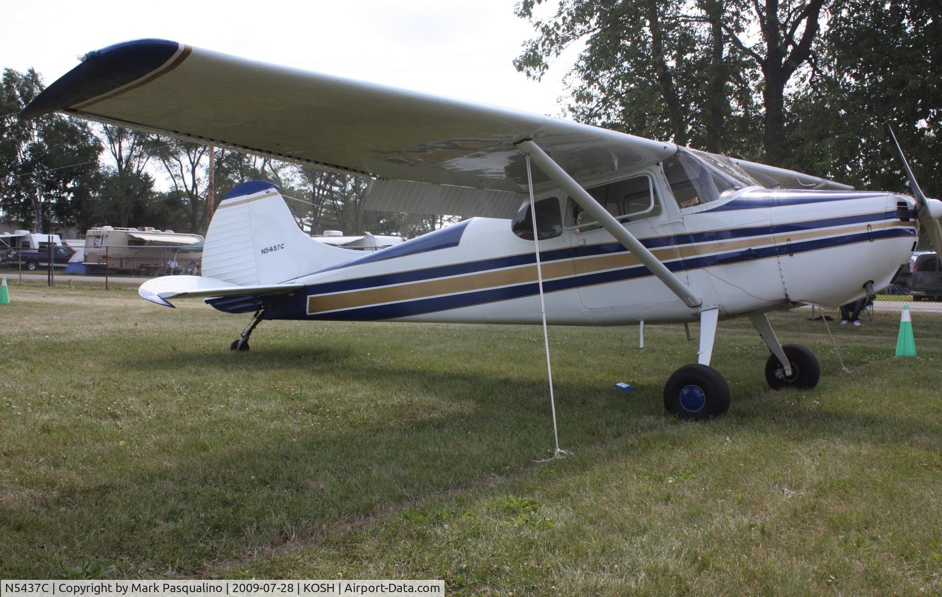 N5437C, 1950 Cessna 170A C/N 19561, Cessna 170A