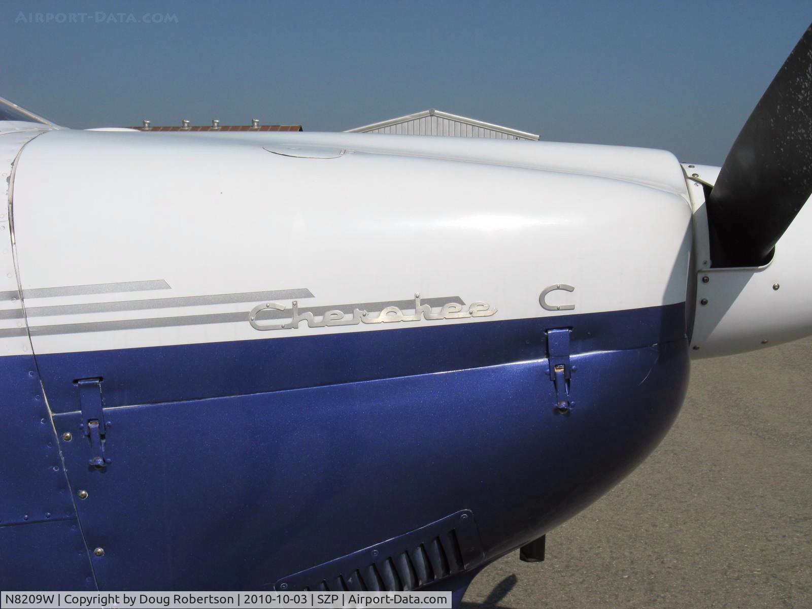N8209W, 1965 Piper PA-28-180 Cherokee C C/N 28-2341, 1965 Piper PA-28-180 CHEROKEE C, Lycoming O-360-A3A 180 Hp, cowl