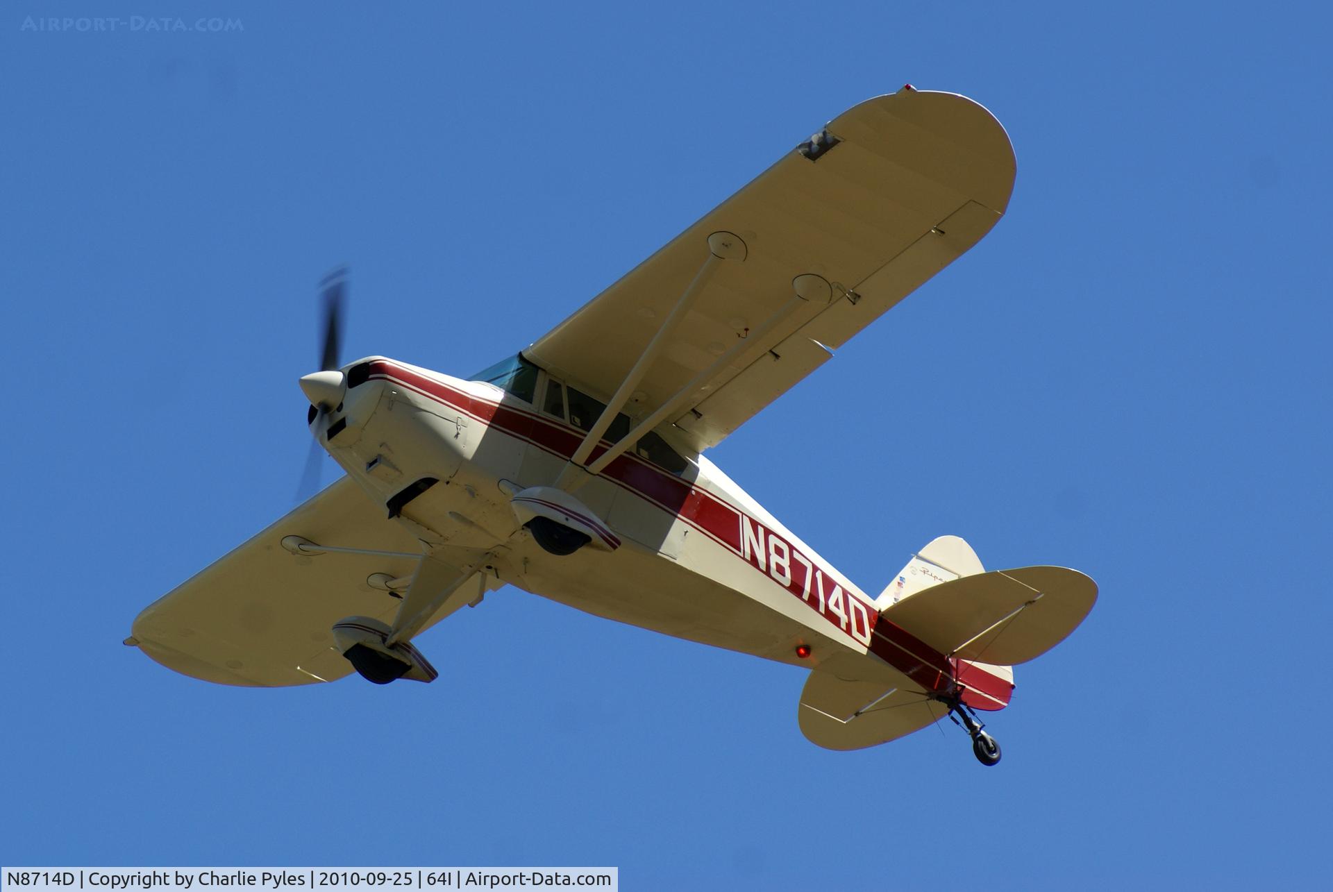 N8714D, 1958 Piper PA-22-160 Tri Pacer C/N 22-5895, -