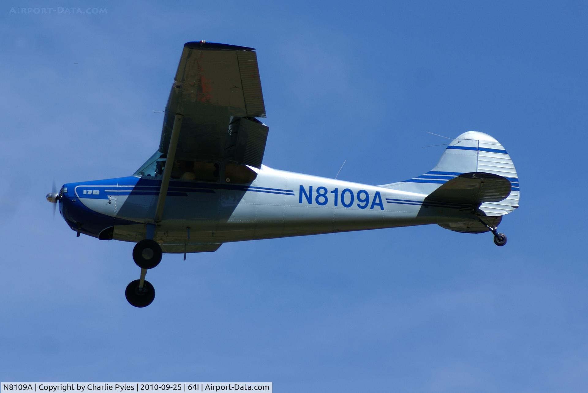 N8109A, 1952 Cessna 170B C/N 20961, The world's best aviation photographers are our friends.