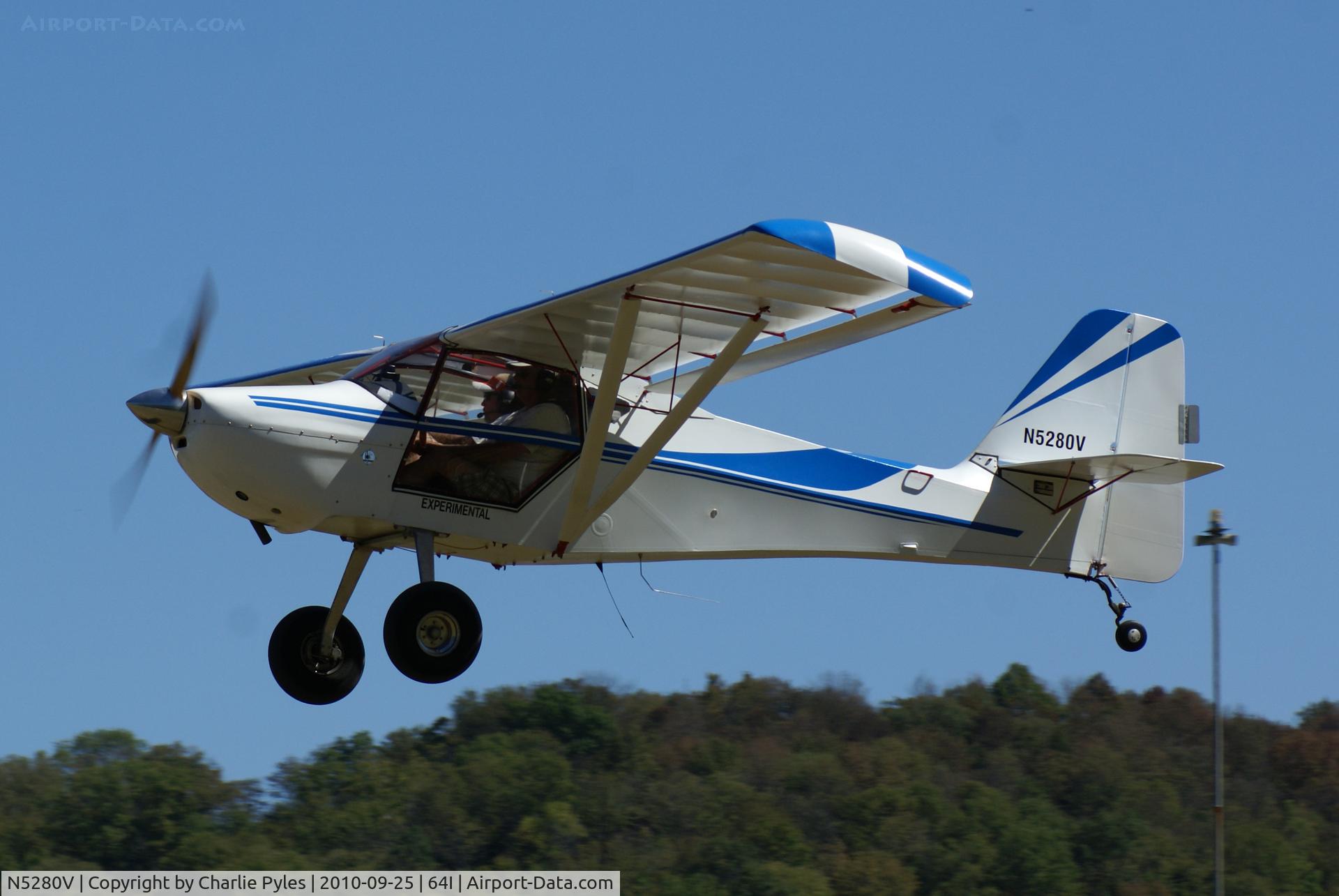 N5280V, Skystar Kitfox Model 4-1200 C/N 1915,  