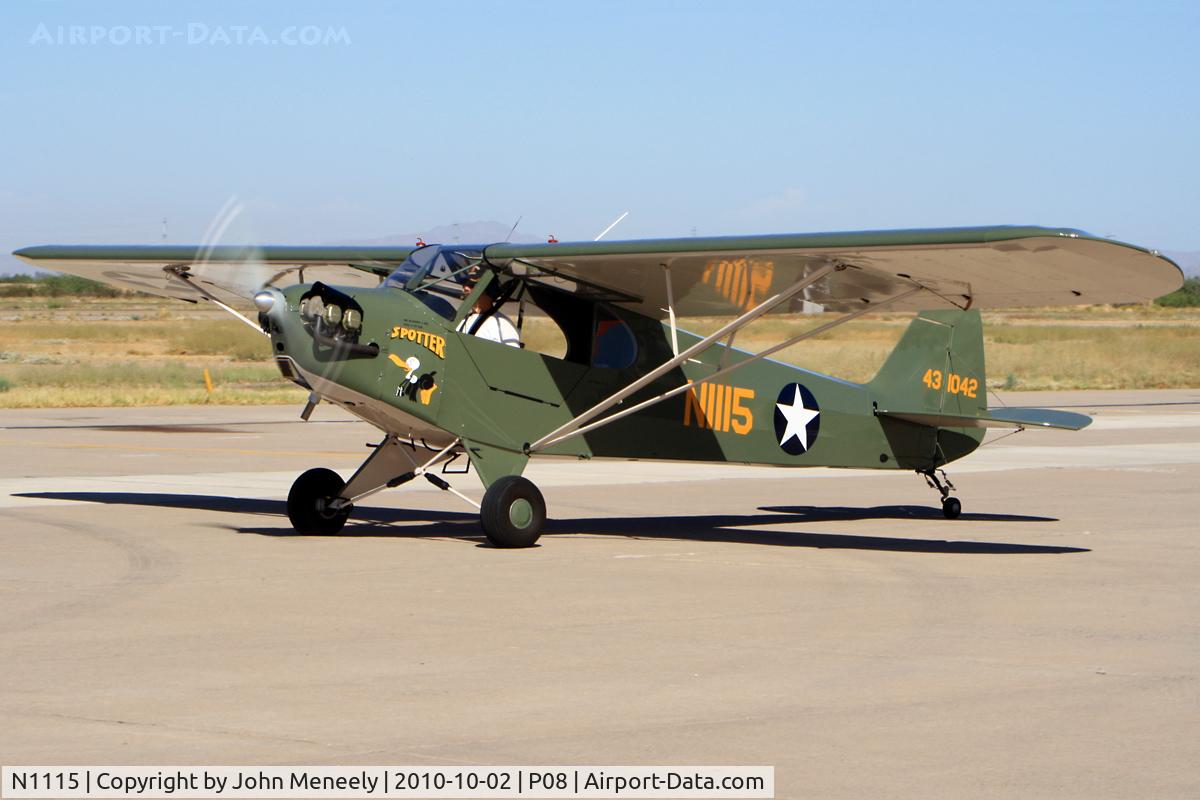 N1115, American Legend AL3 C/N AL-1042, Breakfast Fly-In at Coolidge, AZ