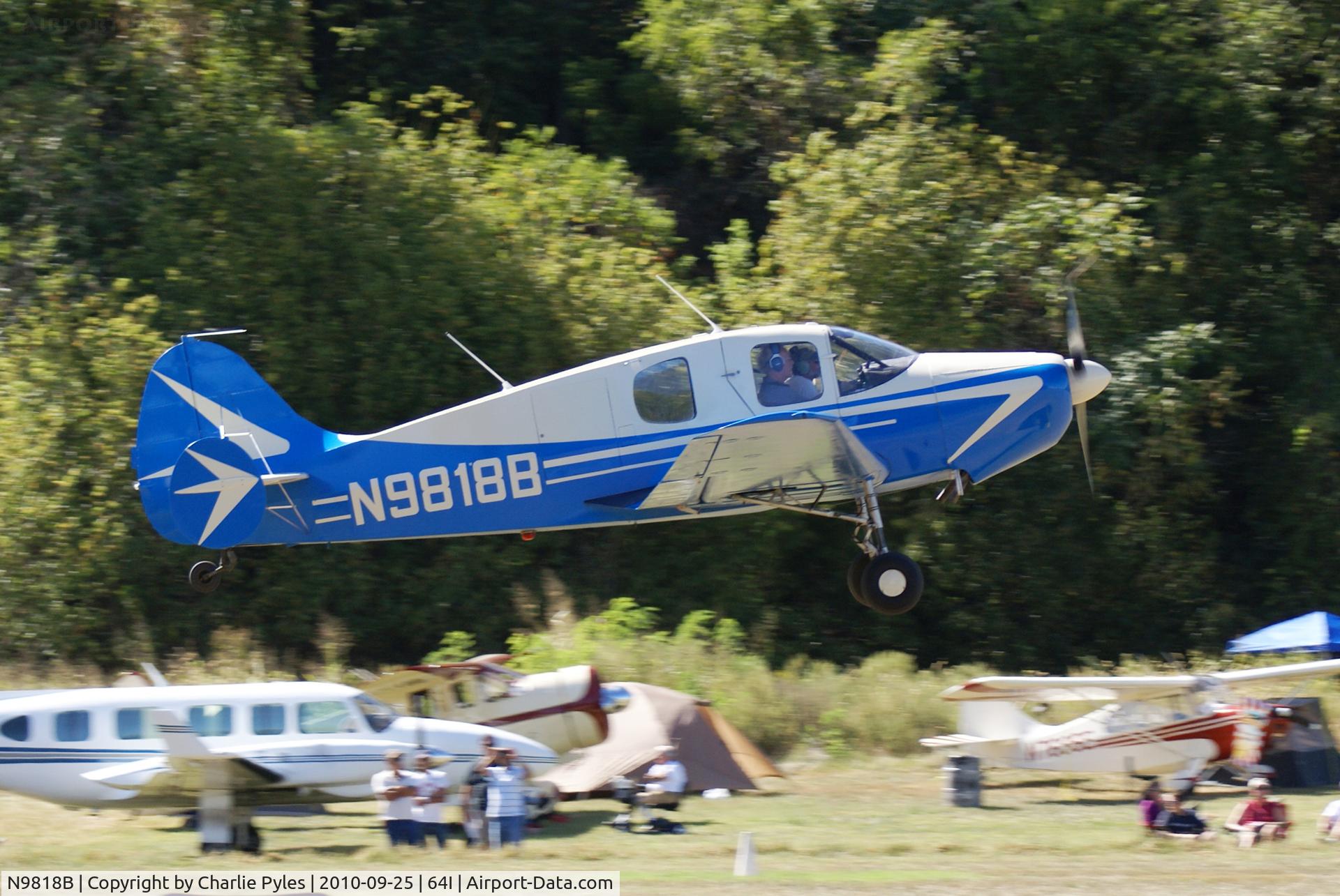 N9818B, 1958 Bellanca 14-19-2 Cruisair Senior C/N 4070, The world's best aviation photographers are our friends.