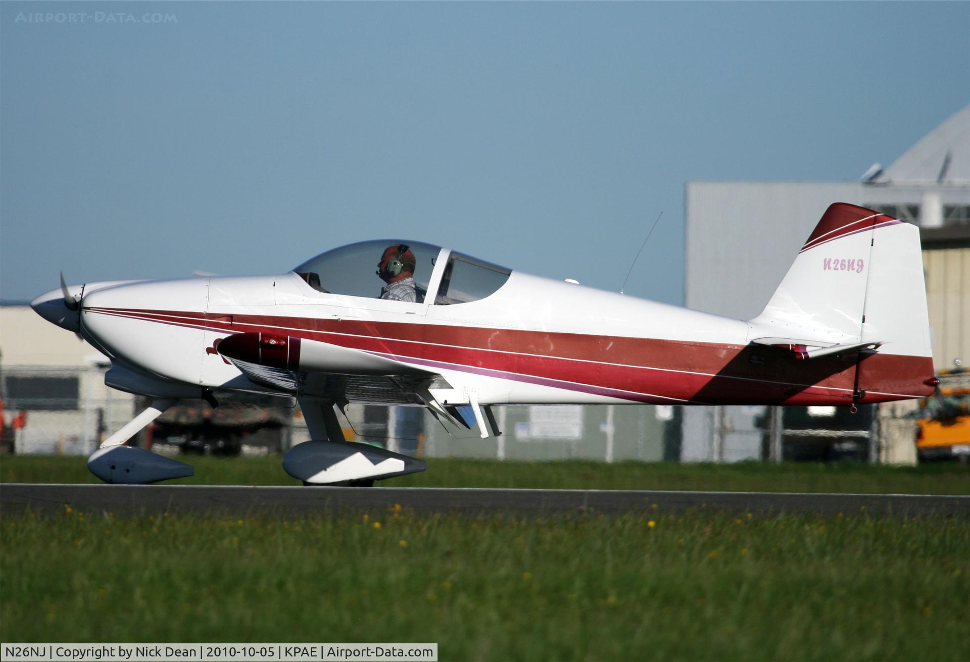 N26NJ, 1998 Vans RV-6A C/N 23762, KPAE