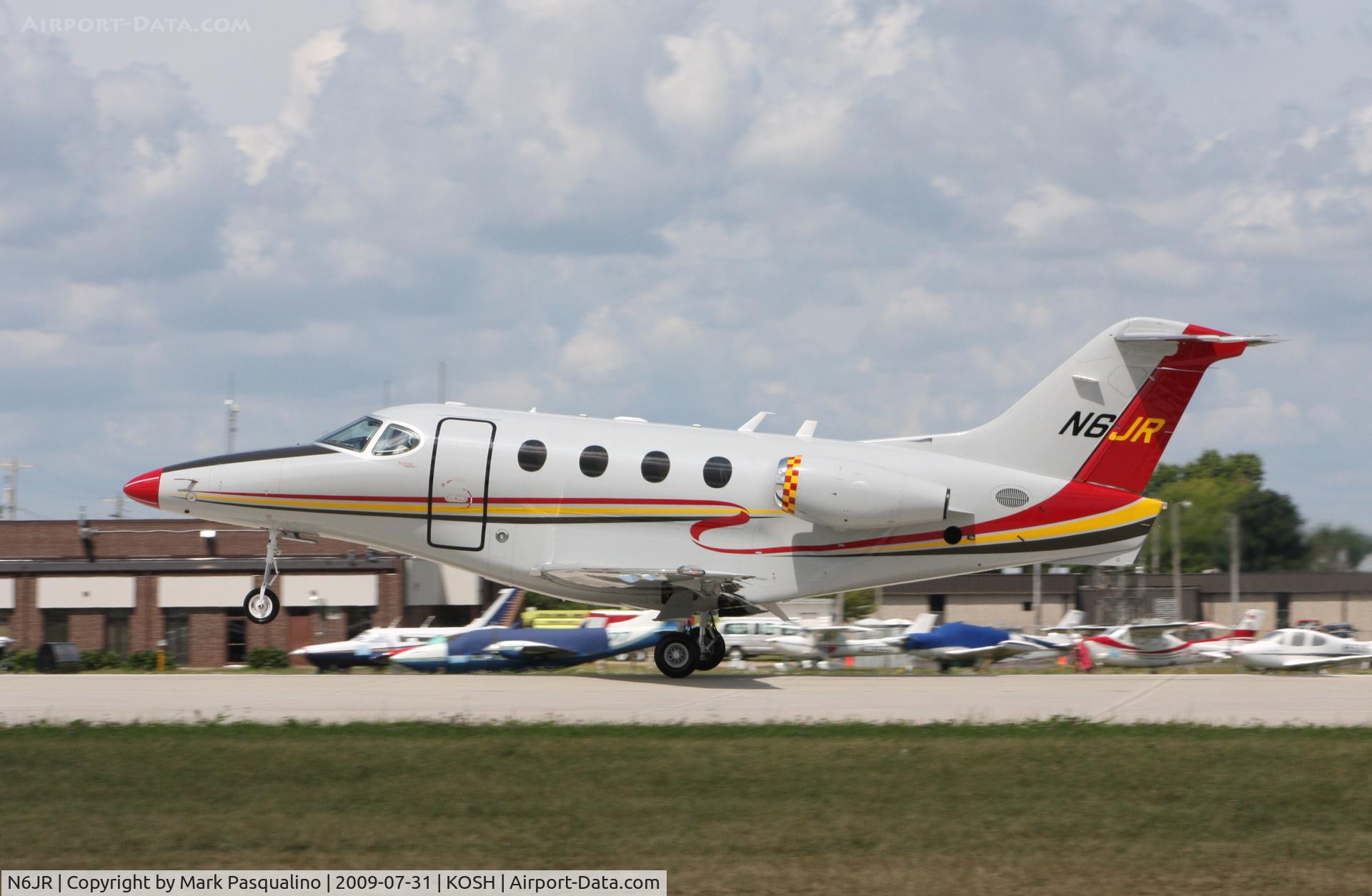 N6JR, 2007 Raytheon Aircraft Company 390 C/N RB-161, Raytheon 390