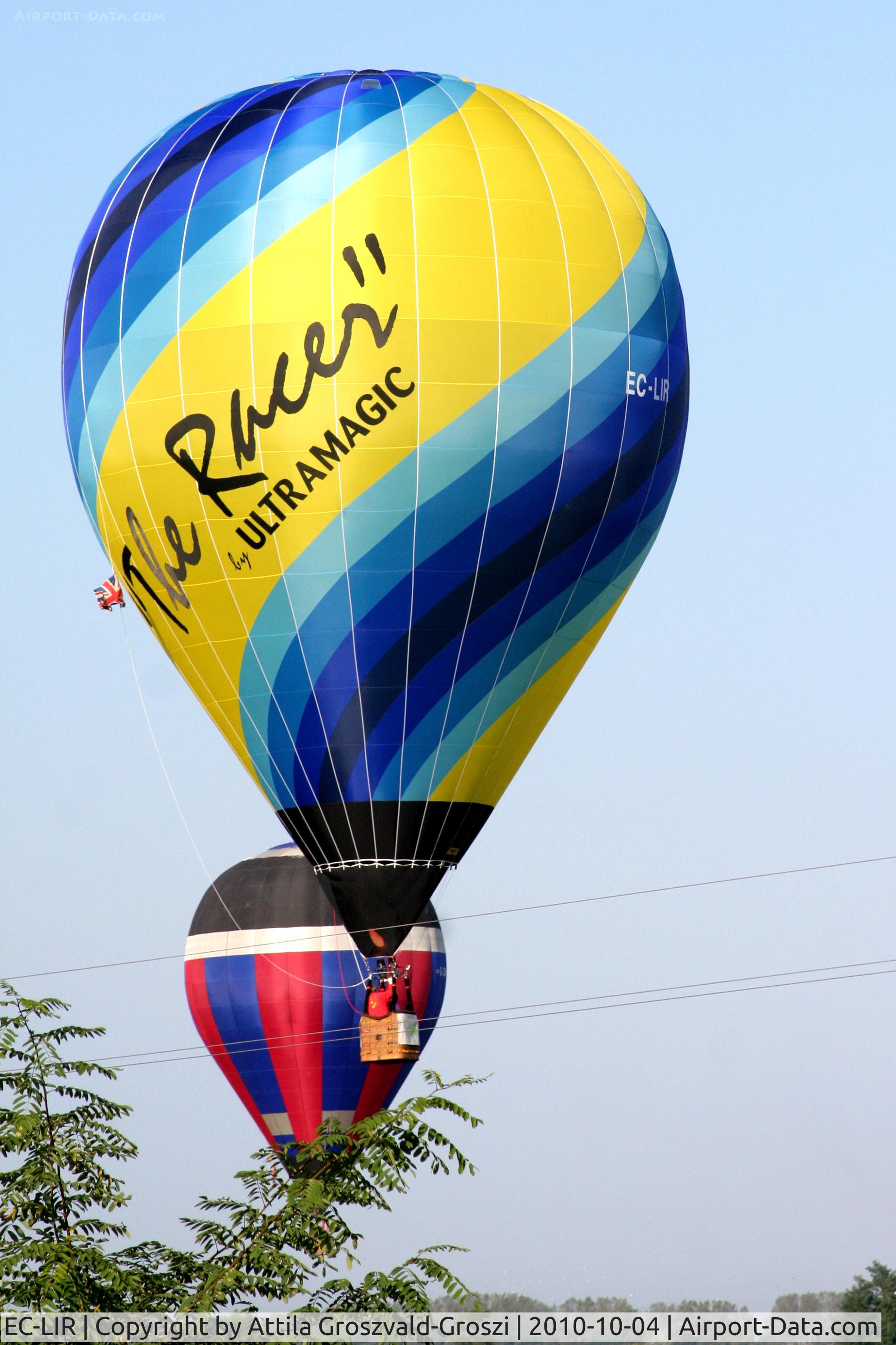 EC-LIR, 2010 Ultra Magic M-65C C/N 65/183, 19th World Hot Air Balloon Championship, Debrecen-Hungary