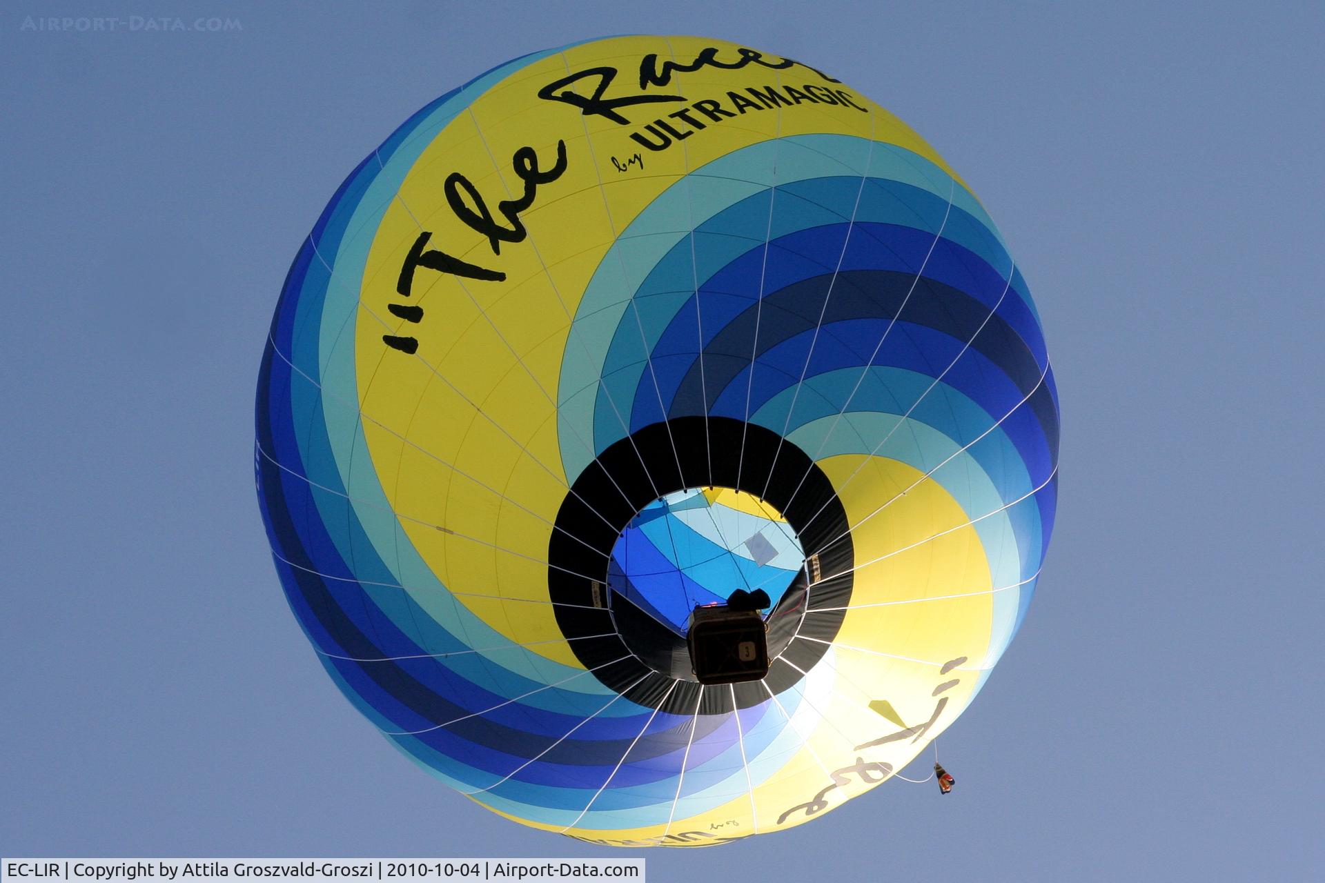 EC-LIR, 2010 Ultra Magic M-65C C/N 65/183, 19th World Hot Air Balloon Championship, Debrecen-Hungary