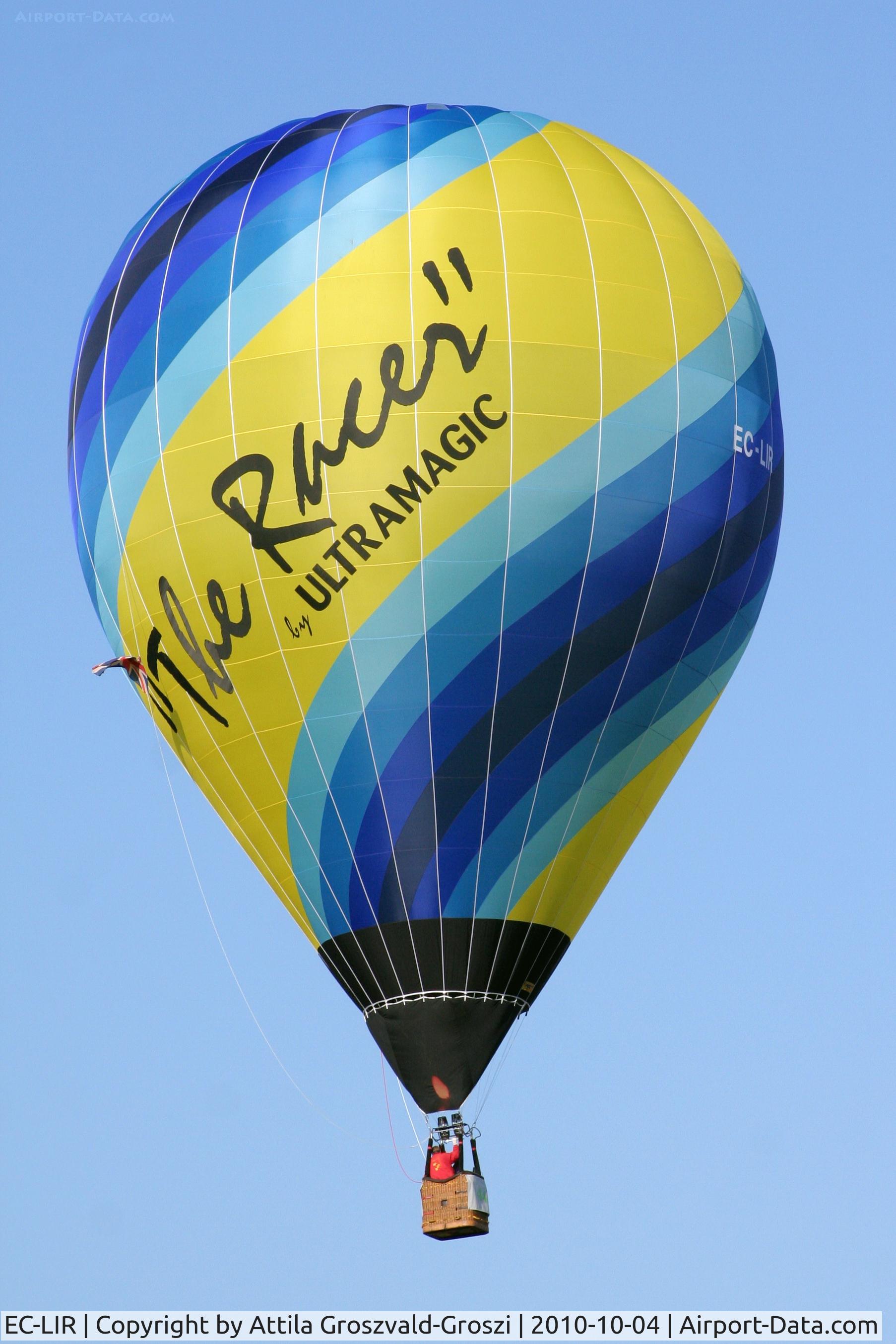 EC-LIR, 2010 Ultra Magic M-65C C/N 65/183, 19th World Hot Air Balloon Championship, Debrecen-Hungary