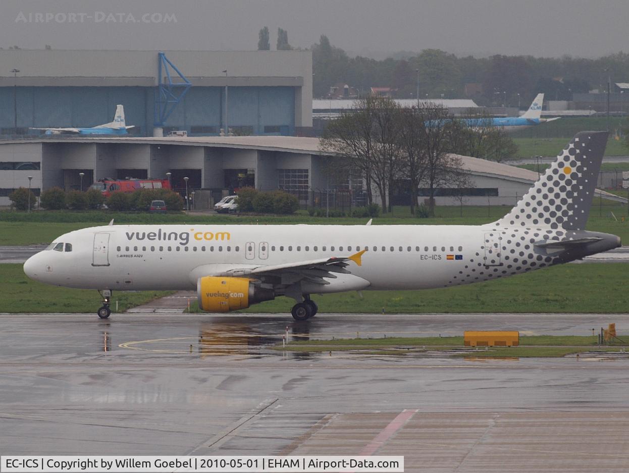 EC-ICS, 1991 Airbus A320-211 C/N 0241, Taxi for take off from Amsterdam airport