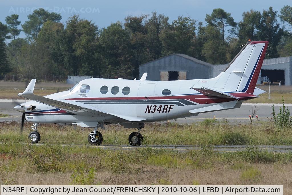 N34RF, 1994 Beech C90B King Air C/N LJ-1371, rouling holding point 23