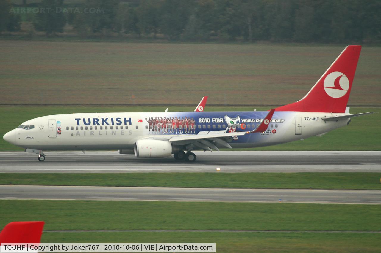 TC-JHF, 2008 Boeing 737-8F2 C/N 35745, Turkish Airlines