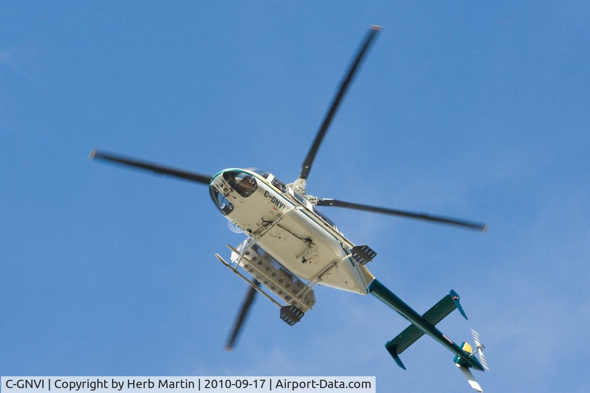 C-GNVI, 2008 Bell 407 C/N 53847, Over Salmon Glacier, near Stewart B.C. September 17 2010