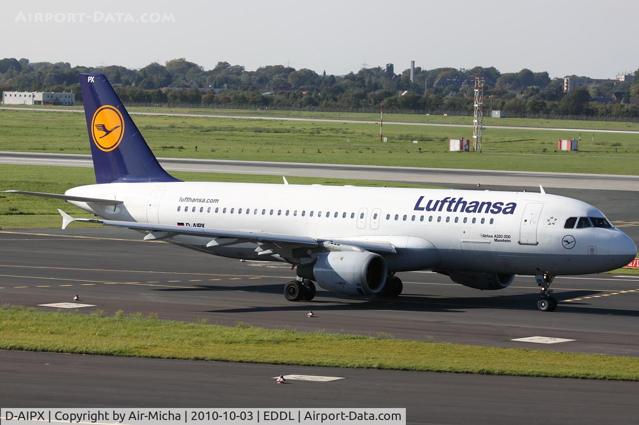 D-AIPX, 1990 Airbus A320-211 C/N 147, Lufthansa, Airbus A320-211, CN: 147, Aircraft Name: Mannheim