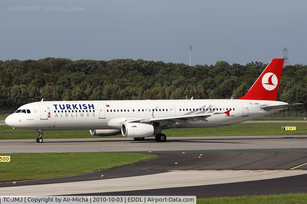 TC-JMJ, 2008 Airbus A321-232 C/N 3688, Turkish Airlines, Airbus A321-232, CN: 3688