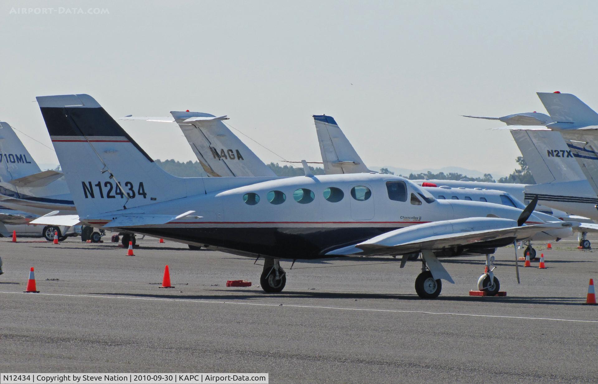N12434, 1983 Cessna 414A Chancellor C/N 414A1002, 1983 Cessna 414A visiting from Phoenix, AZ area