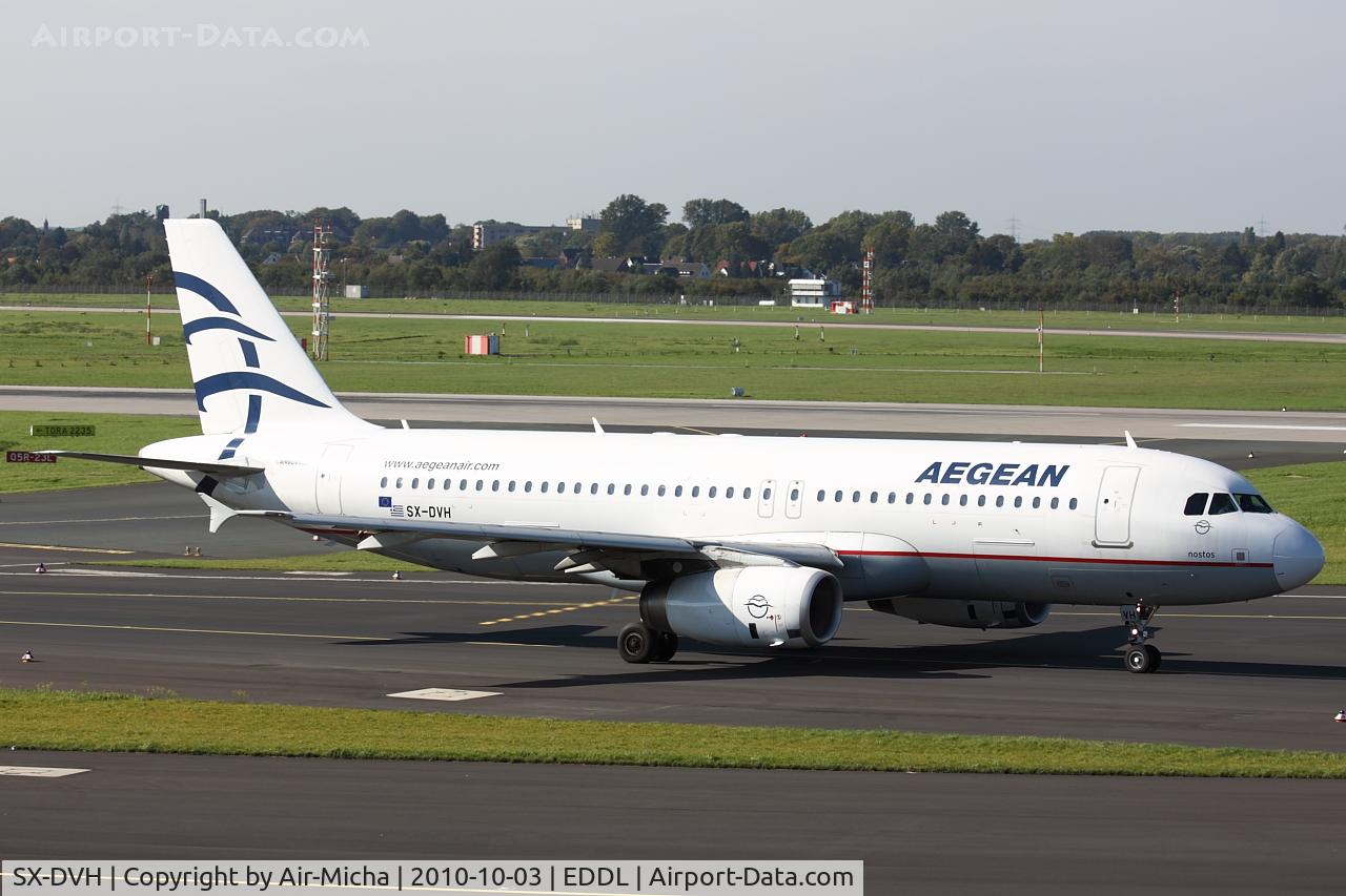 SX-DVH, 2007 Airbus A320-232 C/N 3066, Aegean Airlines, Airbus A320-232, CN: 3066, Aircraft Name: Nostos