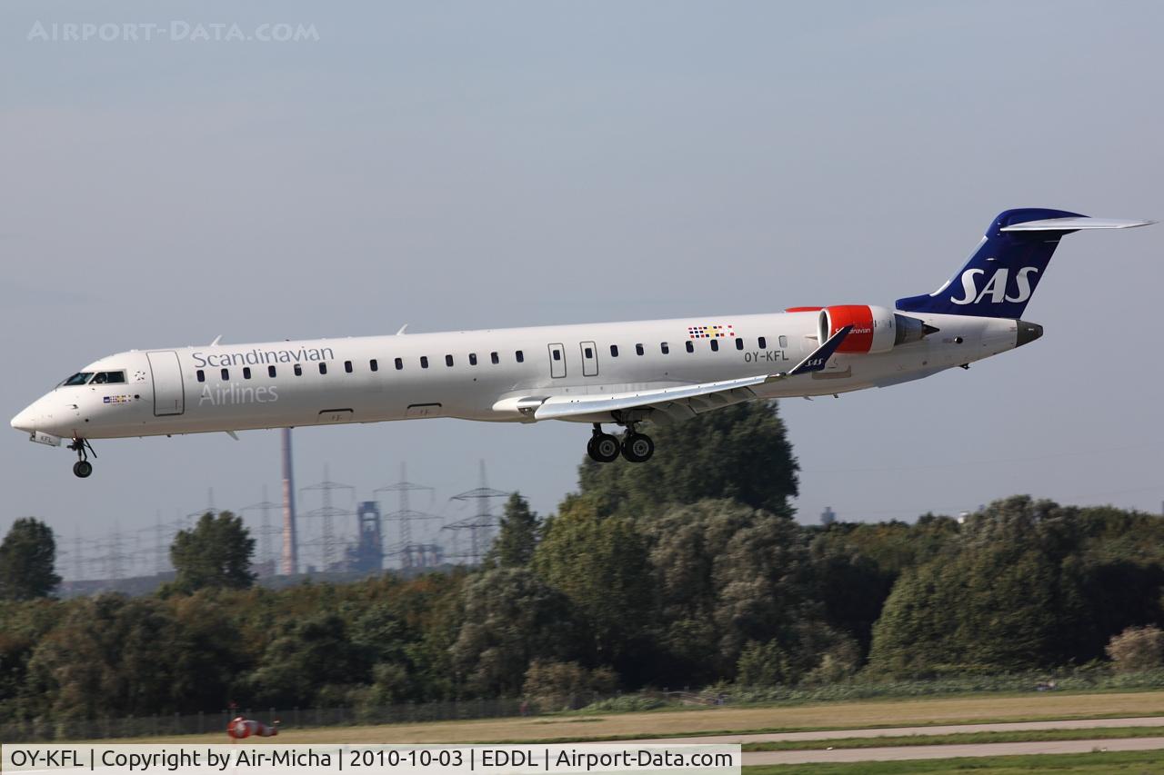 OY-KFL, 2009 Bombardier CRJ-900 NG (CL-600-2D24) C/N 15246, SAS, Canadair CL-600-2D24 Regional Jet CRJ-900ER, CN: 15246, Aircraft Name: Regin Viking