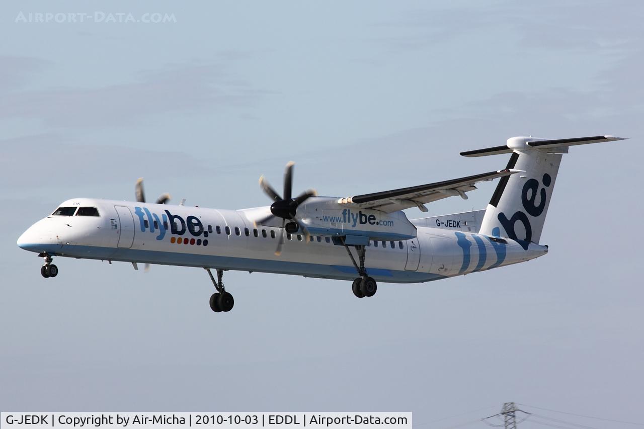 G-JEDK, 2002 De Havilland Canada DHC-8-402Q Dash 8 C/N 4065, flybe, De Havilland Canada DHC-8-402Q Dash 8, CN: 4065