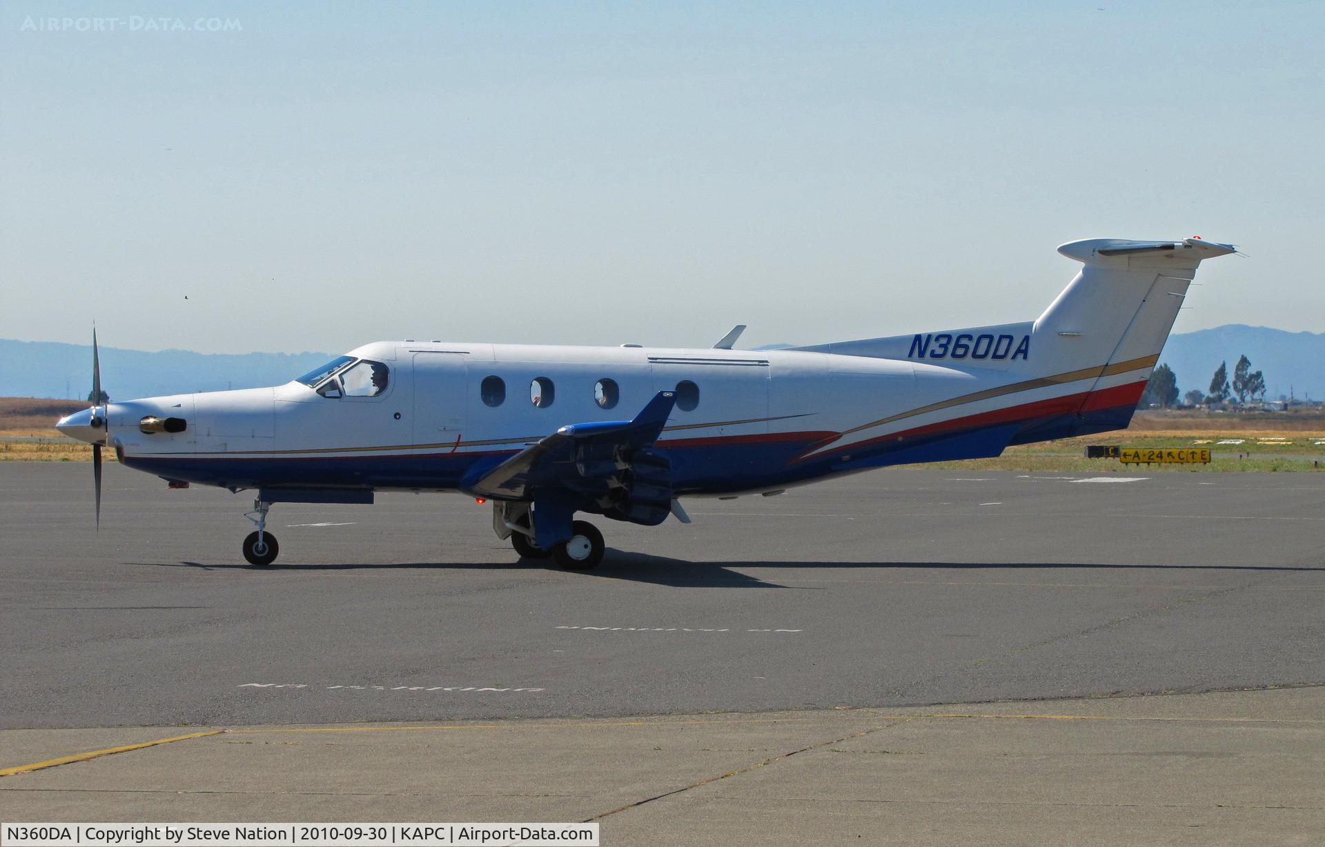 N360DA, 1999 Pilatus PC-12/45 C/N 270, On the Rise Aviation's 1999 Pilatus PC-12/45 in from KCRQ (McClellan-Palomar Airport, Carlsbad, CA)