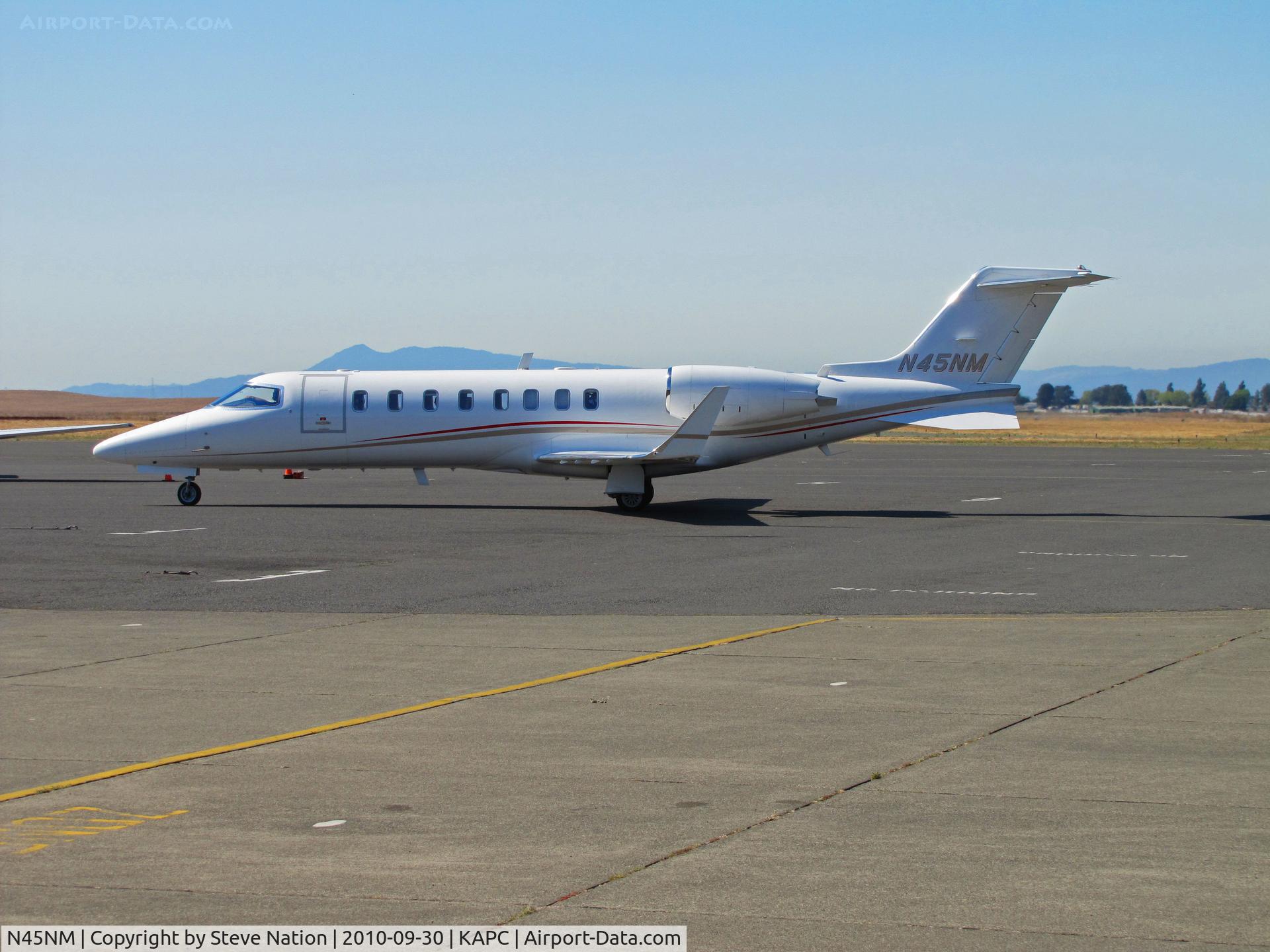 N45NM, 2004 Learjet 45 C/N 253, HM International 2004 Learjet 45 arriving from KTUL (Tulsa Intl Airport, OK)