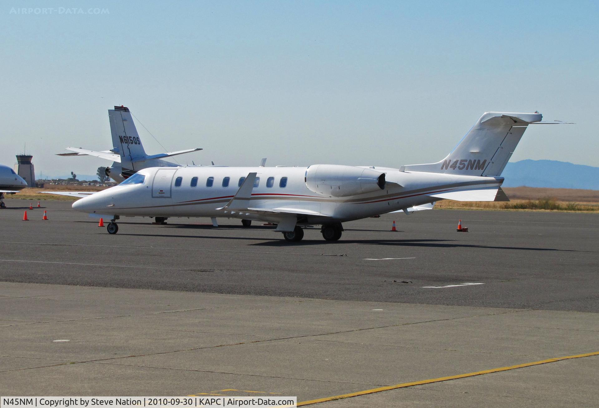 N45NM, 2004 Learjet 45 C/N 253, HM International 2004 Learjet 45 arriving from KTUL (Tulsa Intl Airport, OK)