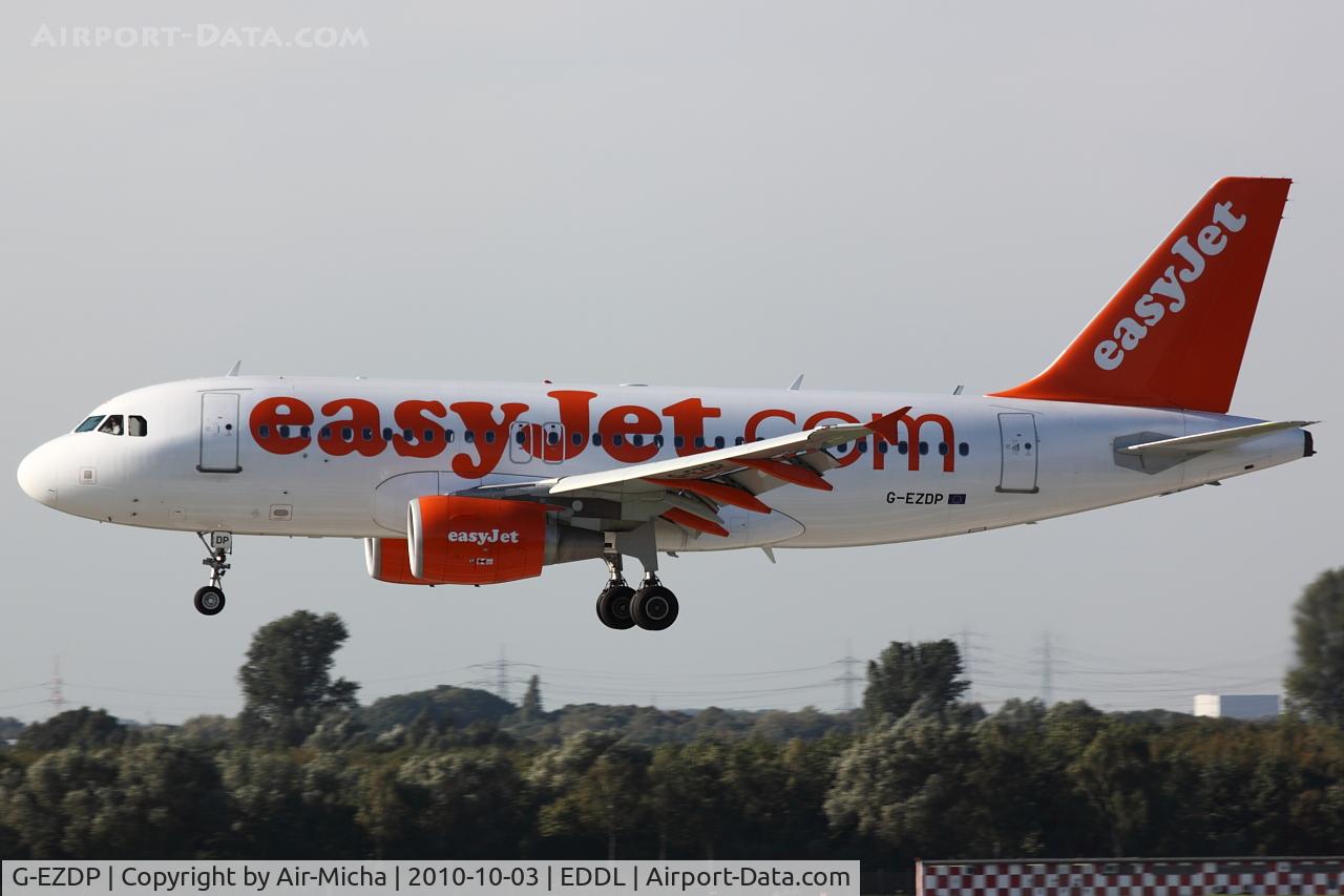 G-EZDP, 2008 Airbus A319-111 C/N 3675, EasyJet, Airbus A319-111, CN: 3675