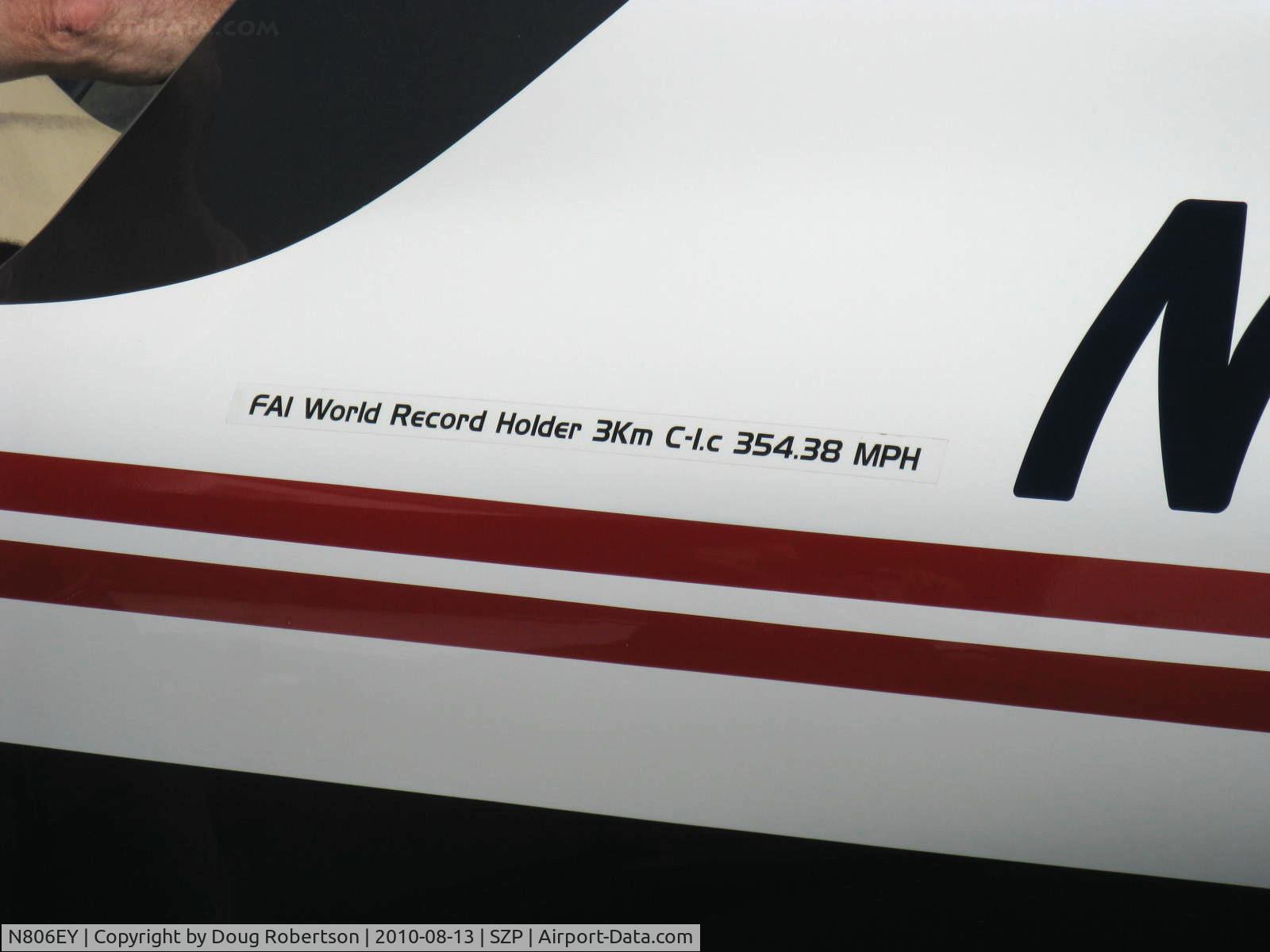 N806EY, 2002 Lancair IV-T C/N T-100, 2002 Mahnke GLASAIR IV-T (Turbine), Walter M601-D 724 shp Turbine, Federation Aeronautique Internationale World Speed Record holder- 3 Km C-I.c 354.38 mph