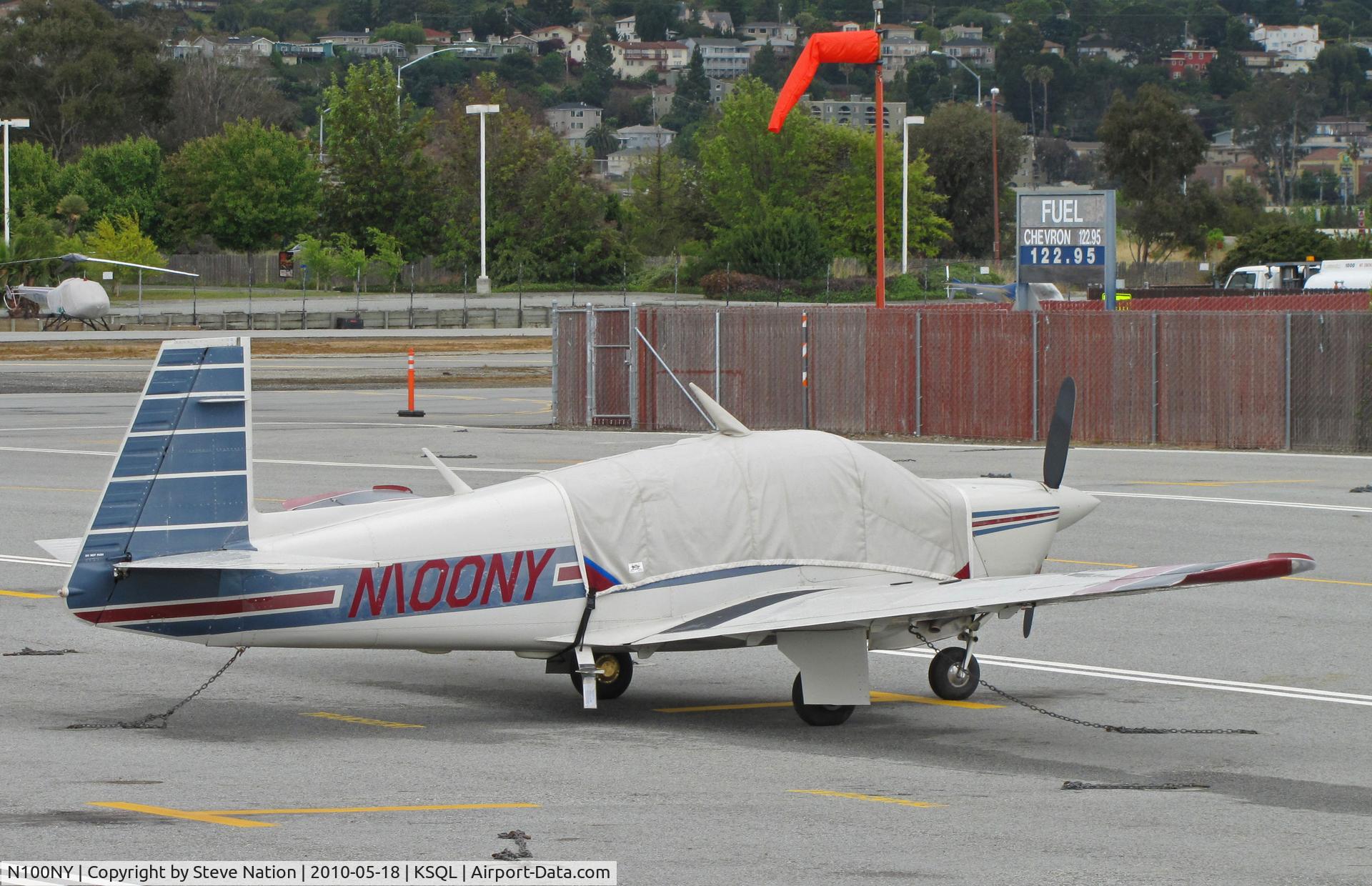 N100NY, 1985 Mooney M20J 201 C/N 24-1526, 1985 M20J at San Carlos, CA