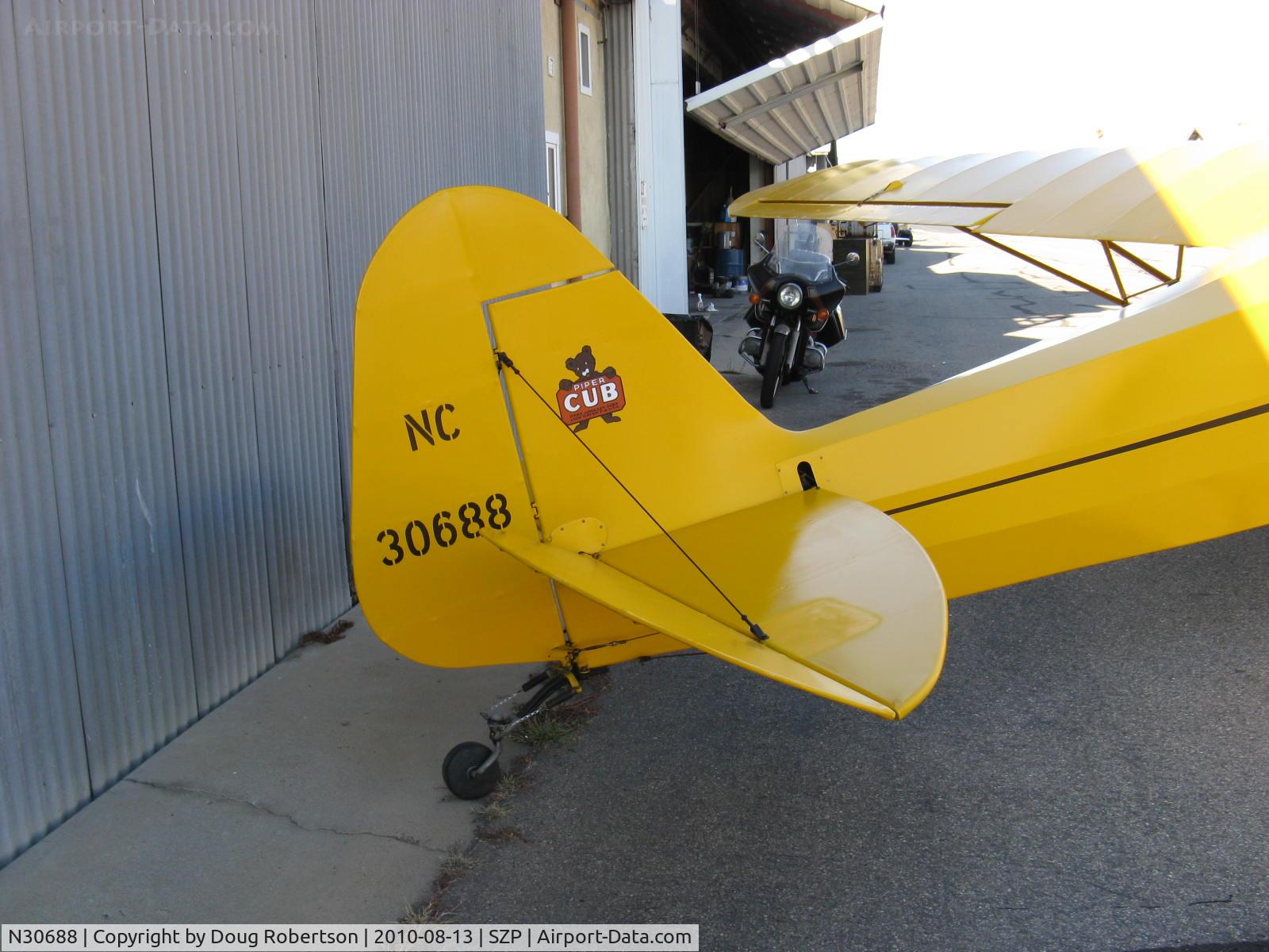 N30688, 1940 Piper J3L-65 Cub Cub C/N 5022, 1940 Piper J3L-65 CUB, Lycoming O-145B 65 hp, CUB logo