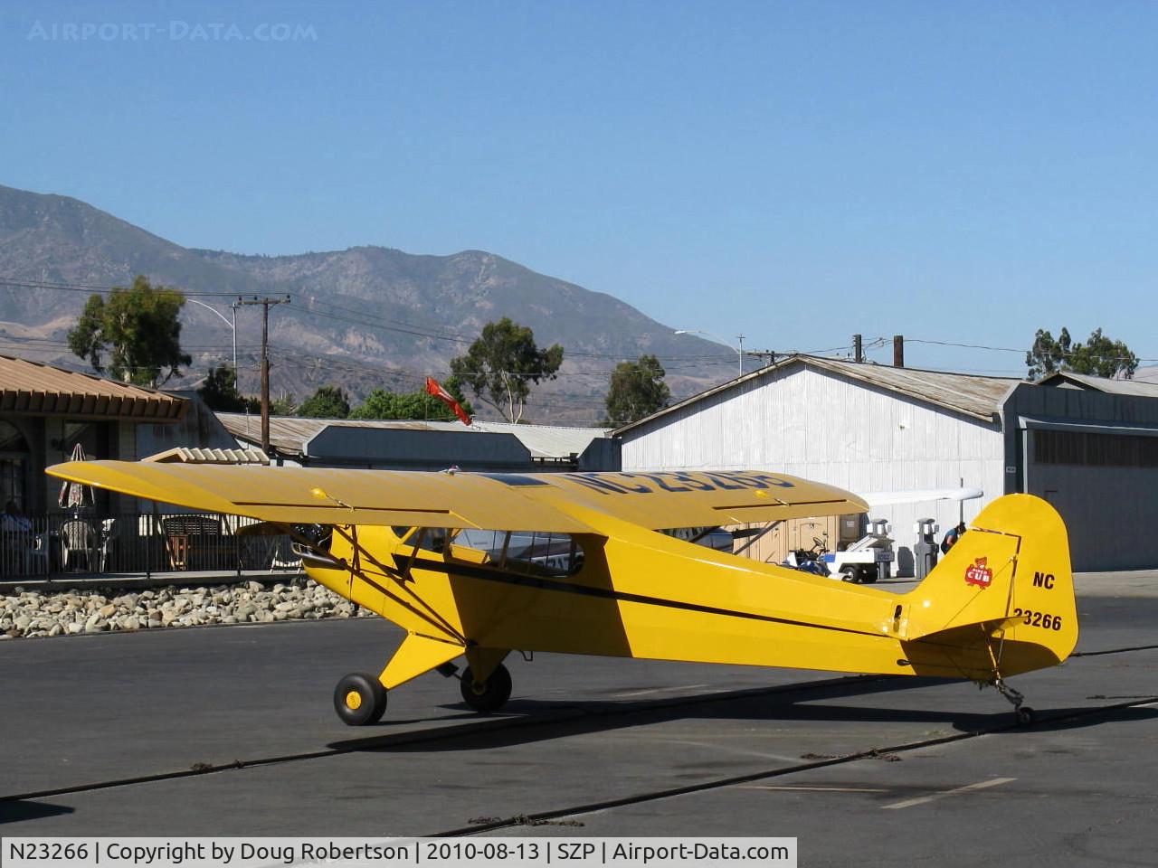 N23266, 1939 Piper J3C-65 Cub Cub C/N 3113, 1939 Piper J3C-65 CUB, Continental A&C65 65 Hp